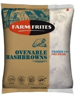 Хешбраун Farm Frites Треугольные Котлетки 56г 2,5кг