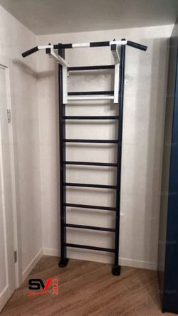 Монтаж шведской стенки Sv Sport в бетонные, кирпичные стены