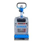 Виброплита дизельная CIMAR CPC-405 гидравлика - [450 кг / 50 кН / Changchai 192]