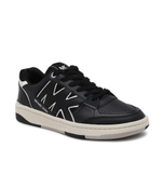 Кожаные кроссовки rebel lace up Michael Kors - черный(43S4RLFS1L)