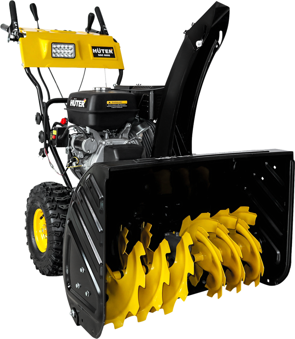 Снегоуборщик бензиновый Huter SGC 8000