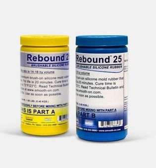 Rebound 25 двухкомпонентный силикон на основе платины для форм