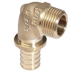 Угольник-переходник REHAU НР 32-1 RX+ , бронза