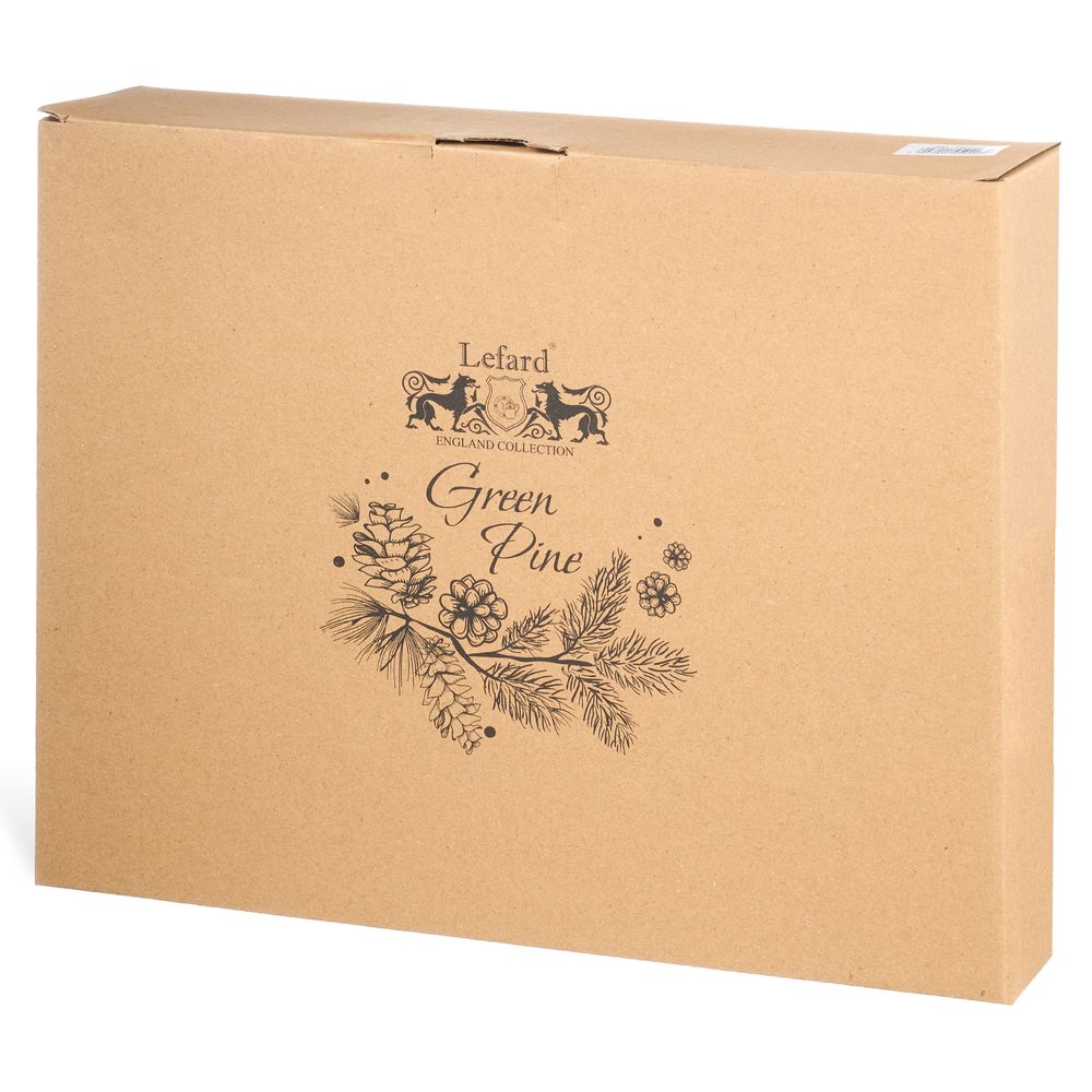 БЛЮДО СЕРВИРОВОЧНОЕ "GREEN PINE" 30,5*24*5 СМ