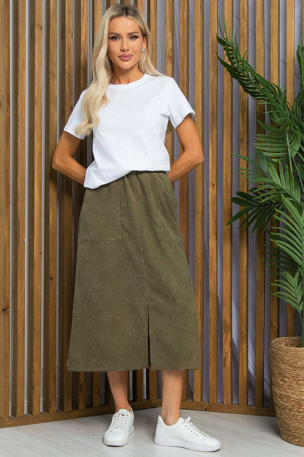 Юбка Лилиана (хаки) Ю13085-9М LT Collection