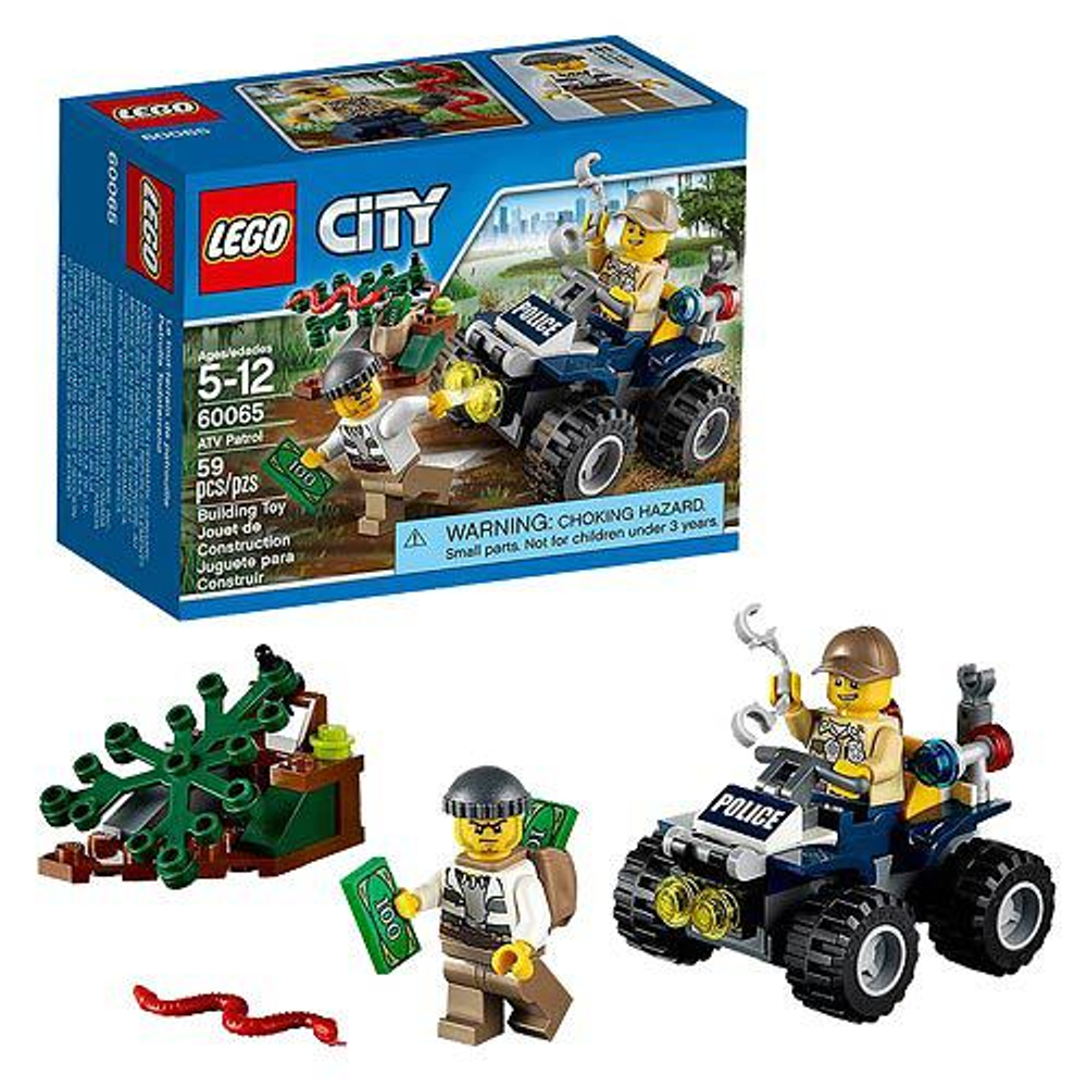 LEGO City: Патрульный вездеход 60065 — ATV Patrol — Лего Сити Город