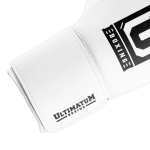 Защитные тренировочные перчатки Ultimatum Boxing Белые