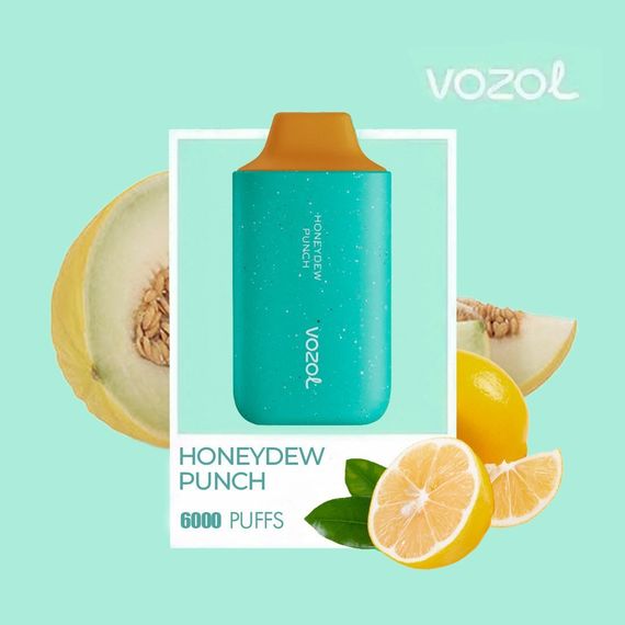 VOZOL STAR 6000 - Honeydew Punch (5% nic)