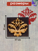 Деревянный штамп 198