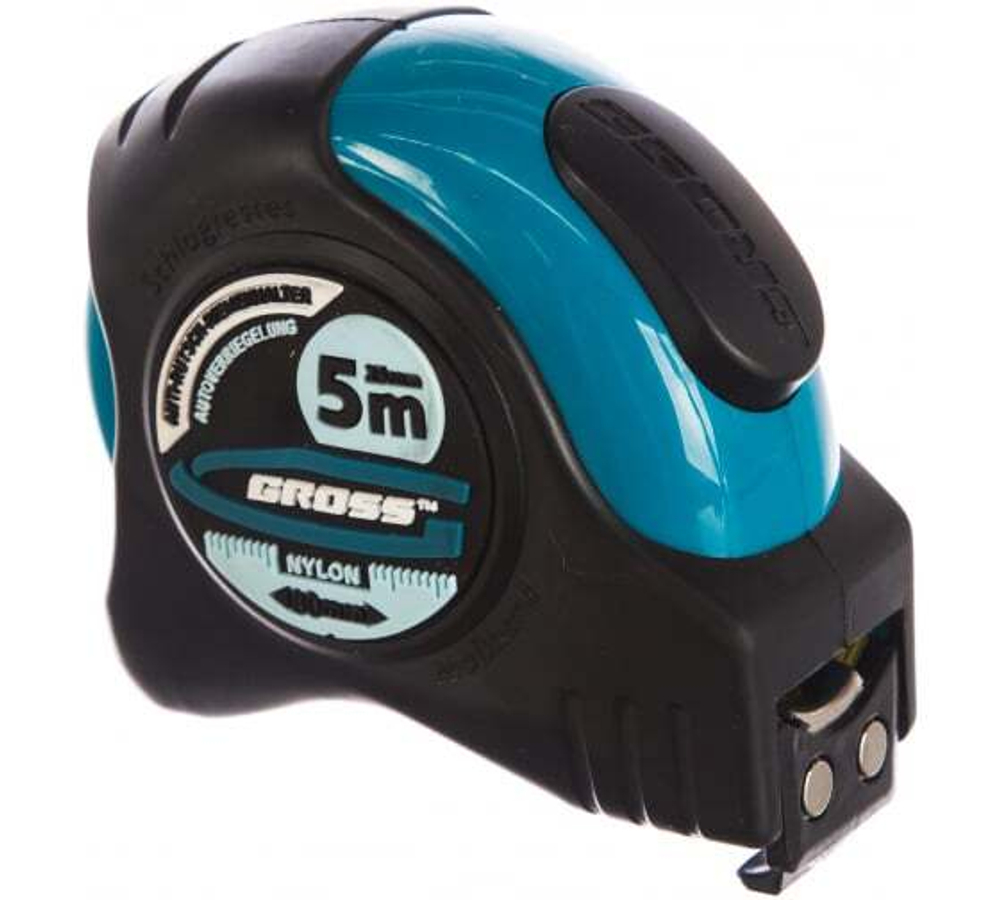 РУЛЕТКА SCHLAGFEST 5МХ25ММ МАГН/ОБРЕЗ GROSS 31113