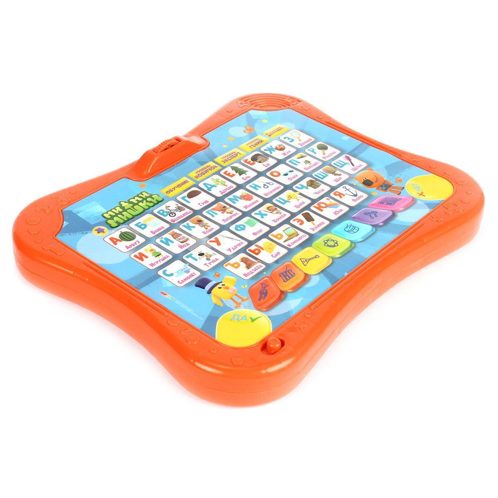 Обучающий планшет с проектором "Ми-ми-мишки" 350 песен, стихов, звуков, на бат. коробка HT1026-R (Умка)