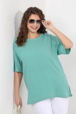 Блузка Виола-1 Виотекс ЗЕЛЁНЫЙ