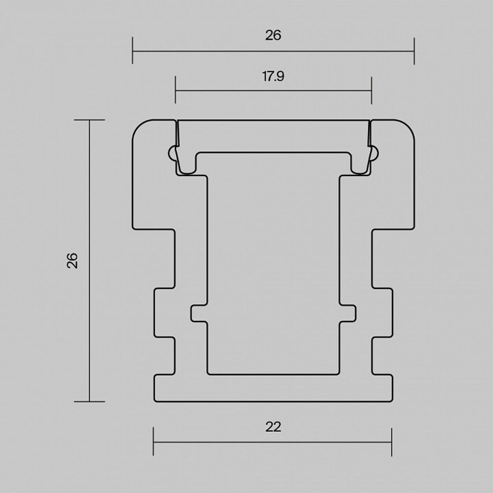 Короб встраиваемый Maytoni  636016