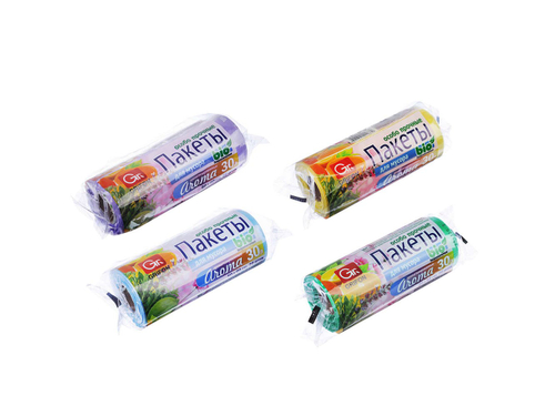 Мешки для мусора  30л, 20шт прочные 4 аромата    ХХ