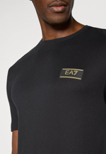 EA7 Emporio Armani TRAIN PREMIUM LABEL - Базовая футболка - Чёрный