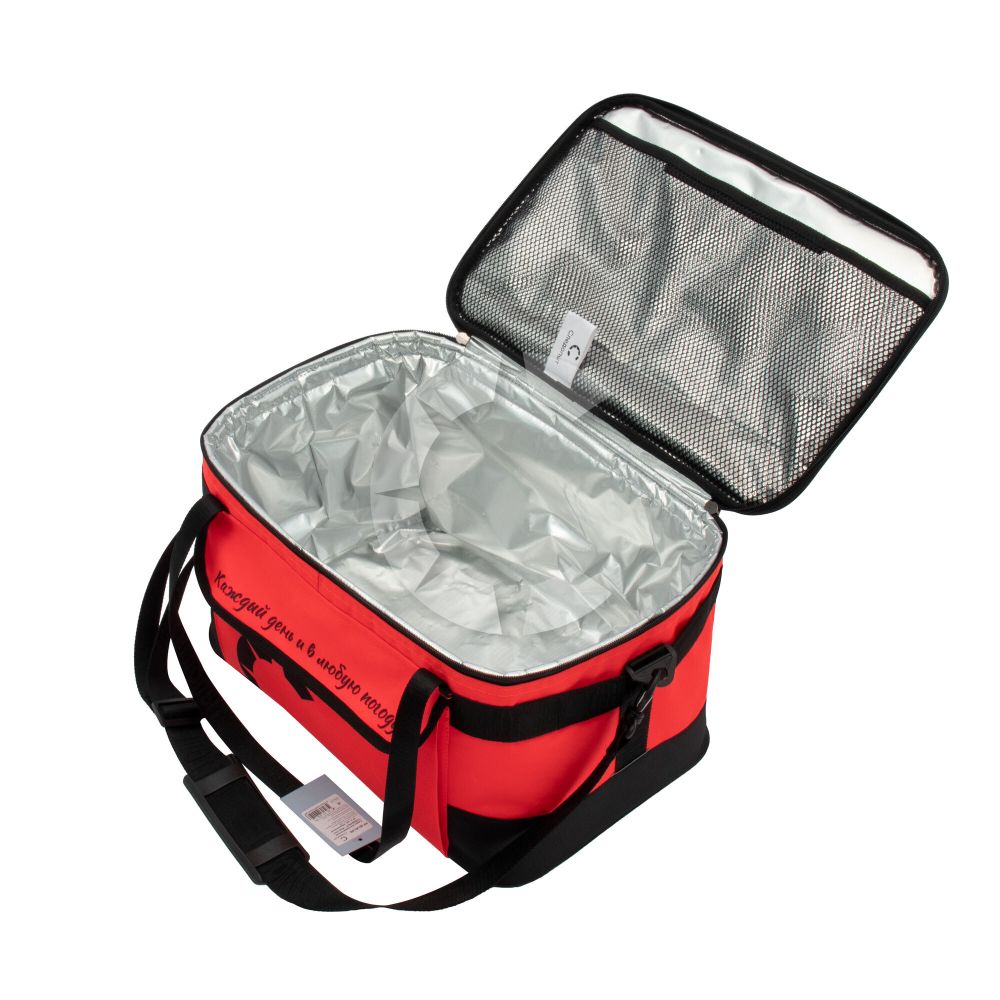 Сумка изотермическая &quot;СЛЕДОПЫТ - Red Line&quot;, 34 л, цв. коралловый/4/