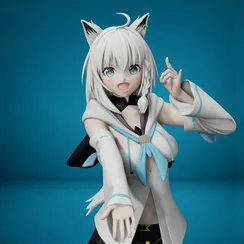 Shirakami Fubuki - Hololive