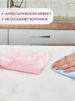 HITT Салфетка для уборки, тряпка, микрофибра Hitt Daisy
