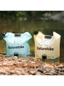 Канистра Naturehike Ling Wo для воды, 10 л., мягкая, желтая