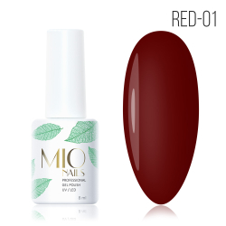 Гель-лак MIO NAILS RED № 01, 8мл
