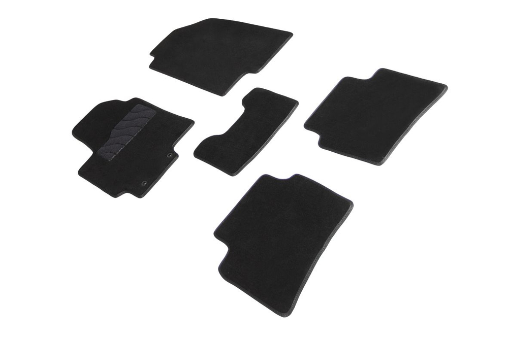 Ворсовые коврики LUX для Hyundai Solaris II 2017-2022 Seintex.89149