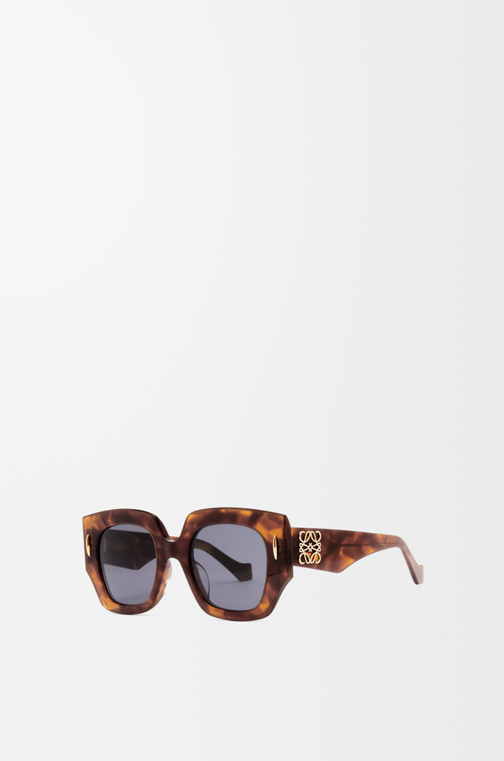 Loewe Квадратные солнцезащитные очки, черепаховый