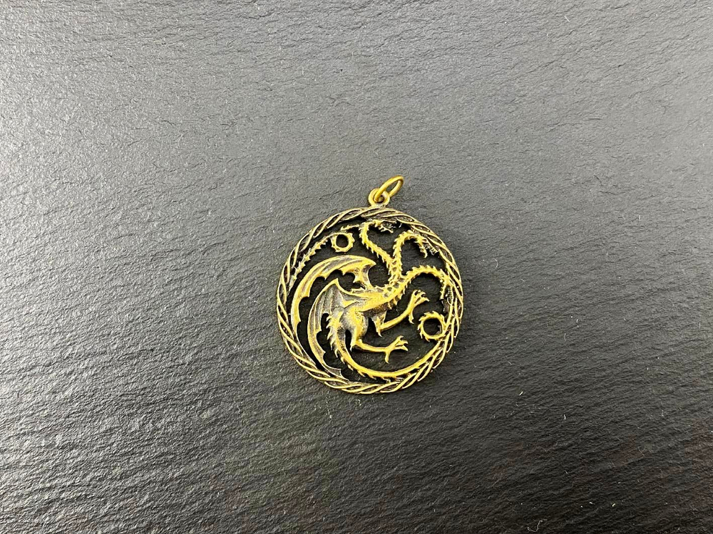 Подвеска. Герб Таргариенов