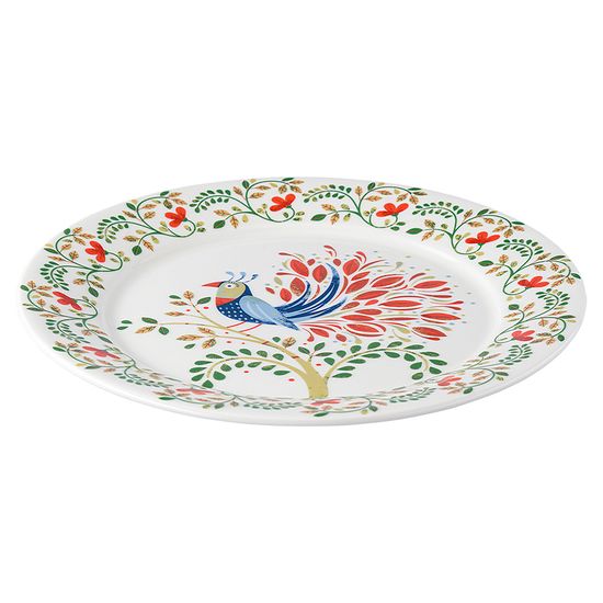Тарелка fantail bird из коллекции birds of paradise, D28 см