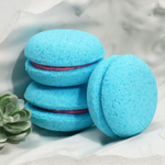 Набор из 4 бурлящих макарун «Смородиновый сорбет» с ароматом смородины