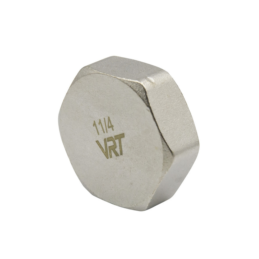 Заглушка 1 1/4'' вн  VRT® никель