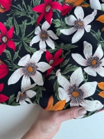 Ткань для шитья штапель вискоза принт