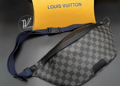 Сумка Louis Vuitton Discovery Damier серая