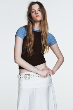 ZARA ОБЪЕМНАЯ ЮБКА МИДИ, БЕЛЫЙ