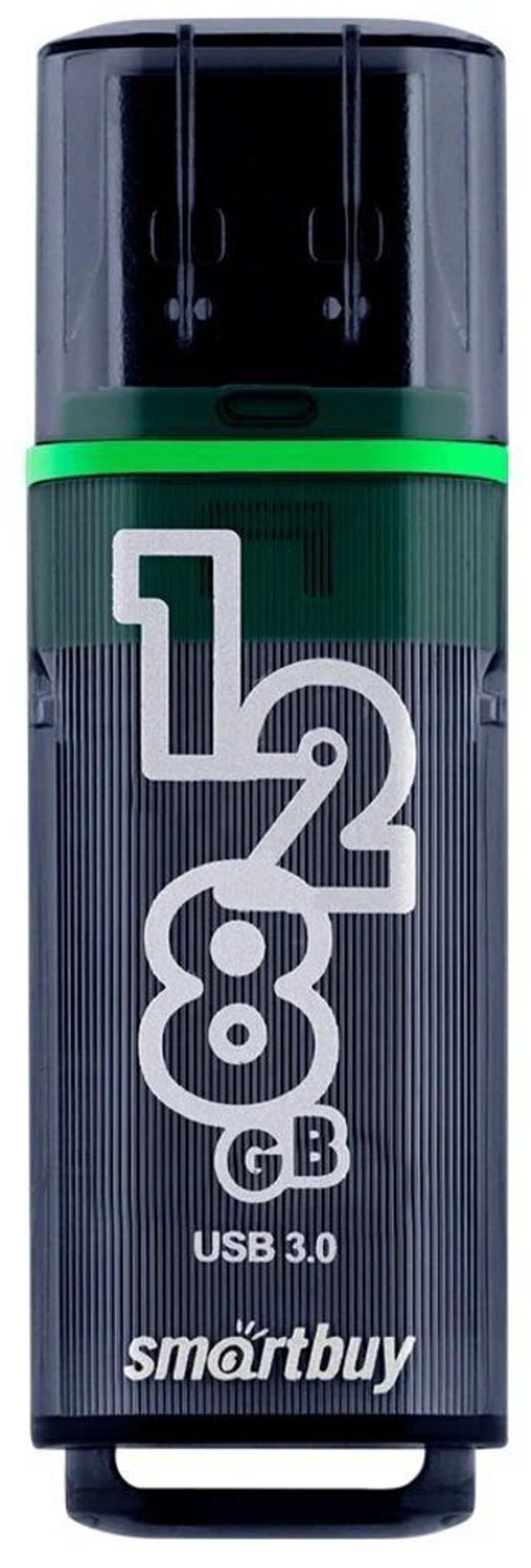 Флеш-драйв 128 GB USB 3.0/3.1 Glossy Dark Grey
