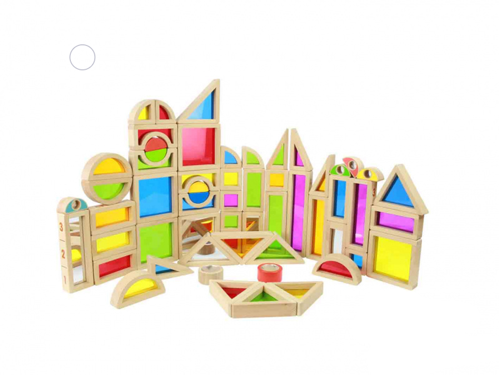 Набор Радужные блоки с зеркалами