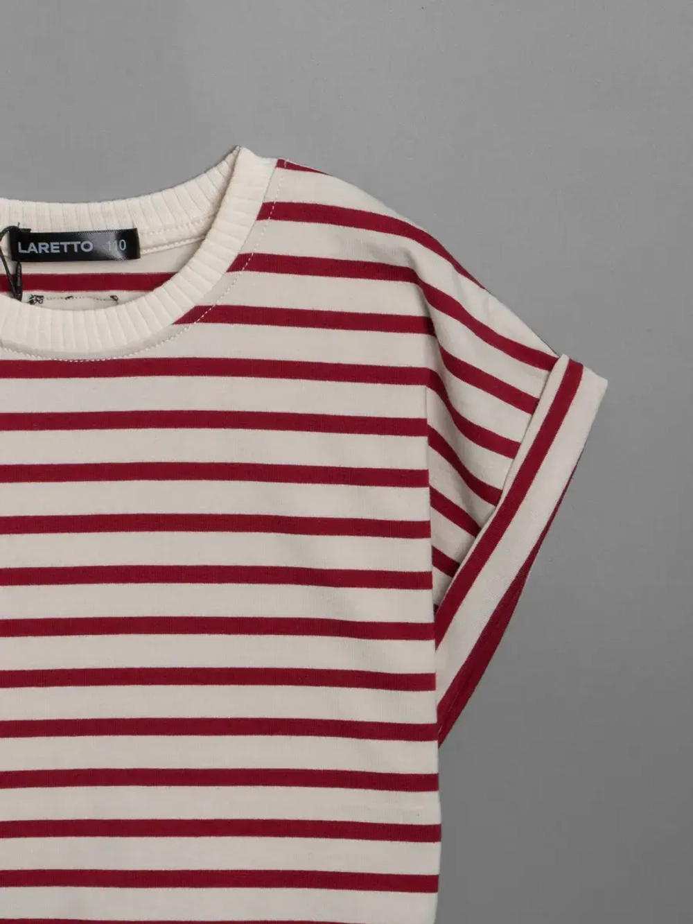 Футболка для девочки на лето в полоску