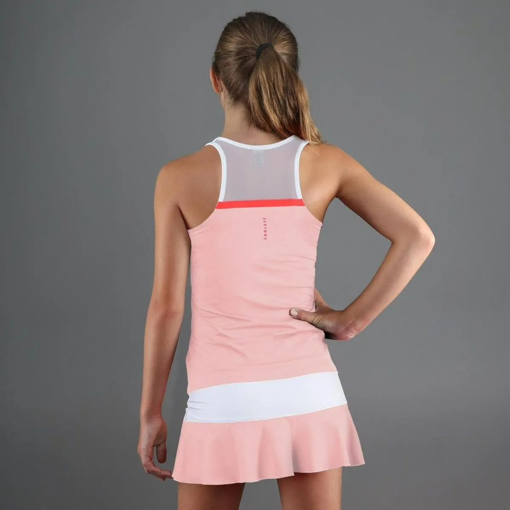 Одежда для тенниса Девочки, Майка ENDLESS TOP LACE .