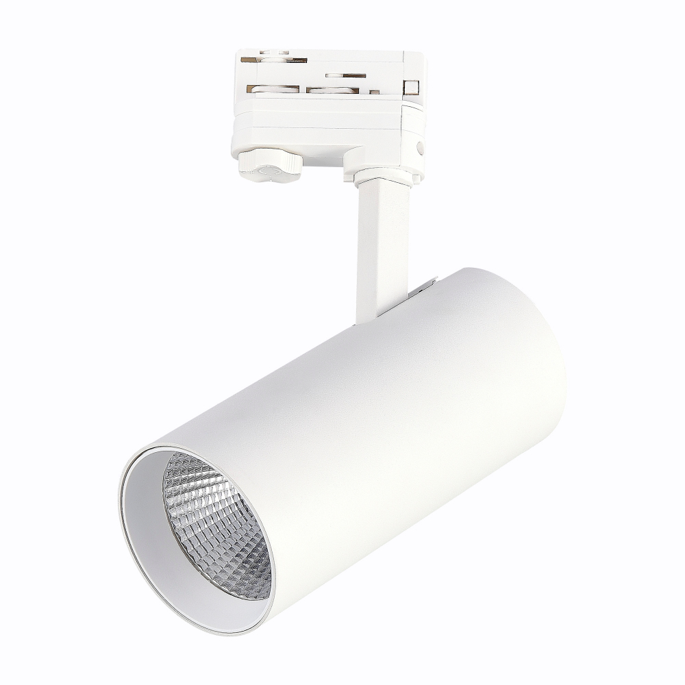 ST661.536.40 Св-к трек. Белый LED 1*40W 3000K 3 200Lm Ra&gt;90 38° IP20 L190xW85xH265 165-265V