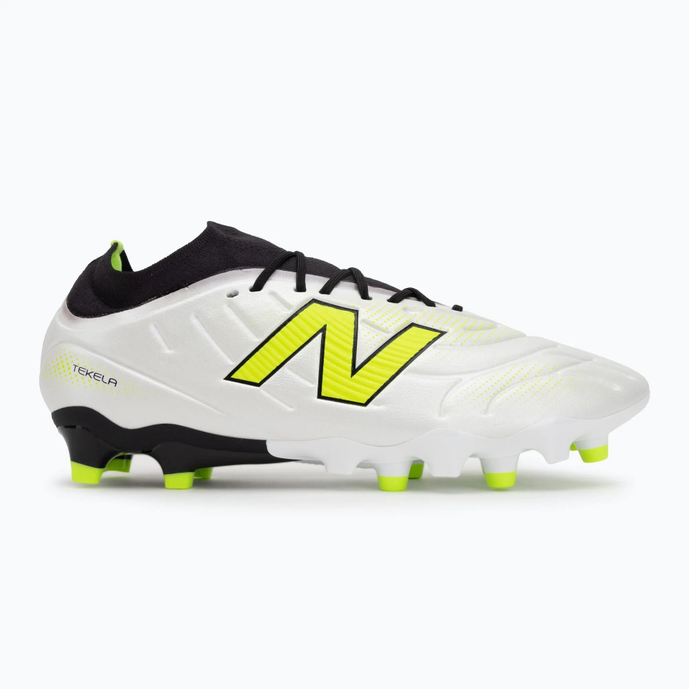 Футбольные бутсы New Balance Tekela Team Low V5 FG white