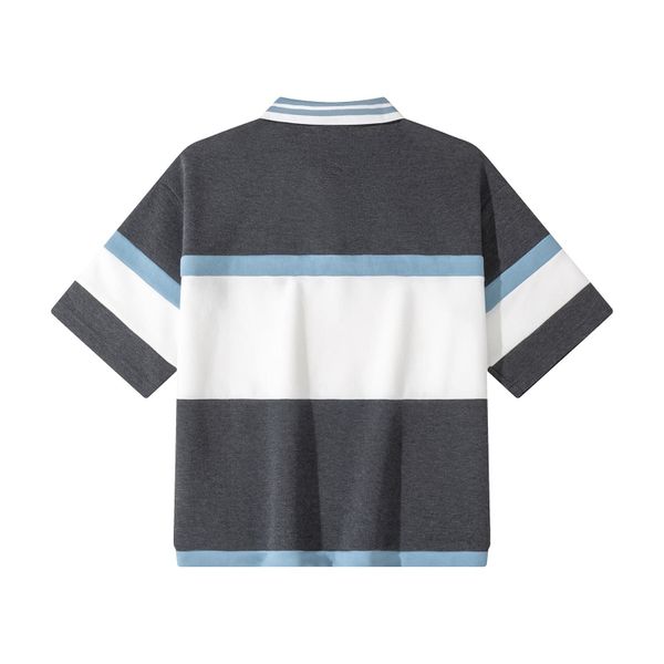 Поло серый меланж - фото 2