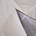 КПБ на резинке Сатин Velouria Luxe с Одеялом VLR002, Евро, 4 наволочки, простынь 140*200*25