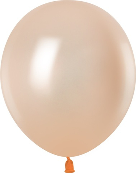 Шар (12""/30 см) Персиковый (M27/612), металлик, 100 шт.