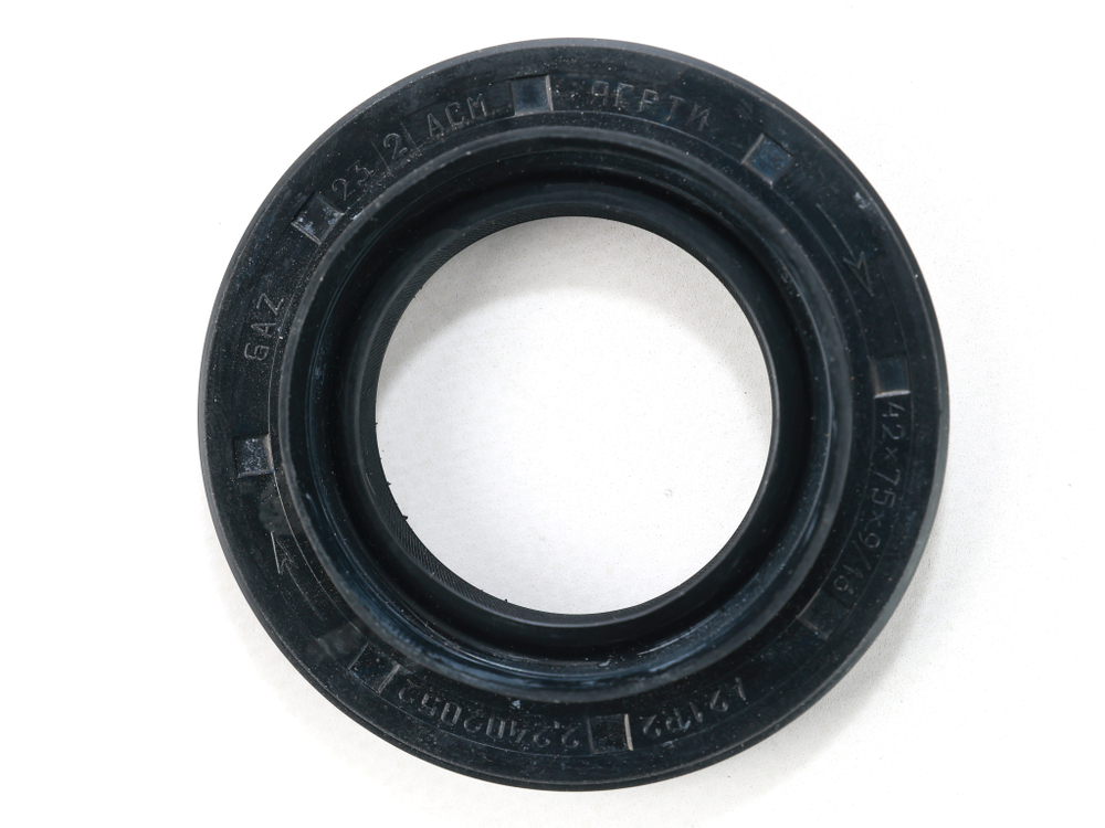 Сальник 42х75х9/16 для а/м Газель НЕКСТ редуктора заднего моста (49046406, A21R22-2402052) резина МБС, АСМ ЯгРТИ