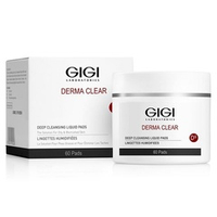 Ватные диски очищающие GiGi Derma Clear Deep cleansing liquied pad 60шт