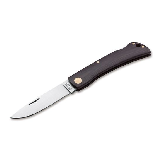 Складной нож Boker 110914 Rangebuster Maroon c клинком из стали Böhler N690, рукоять микарта