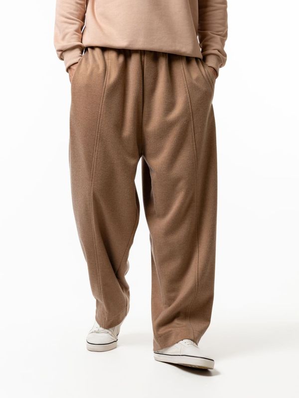 Брюки утепленные песочные - фото 4