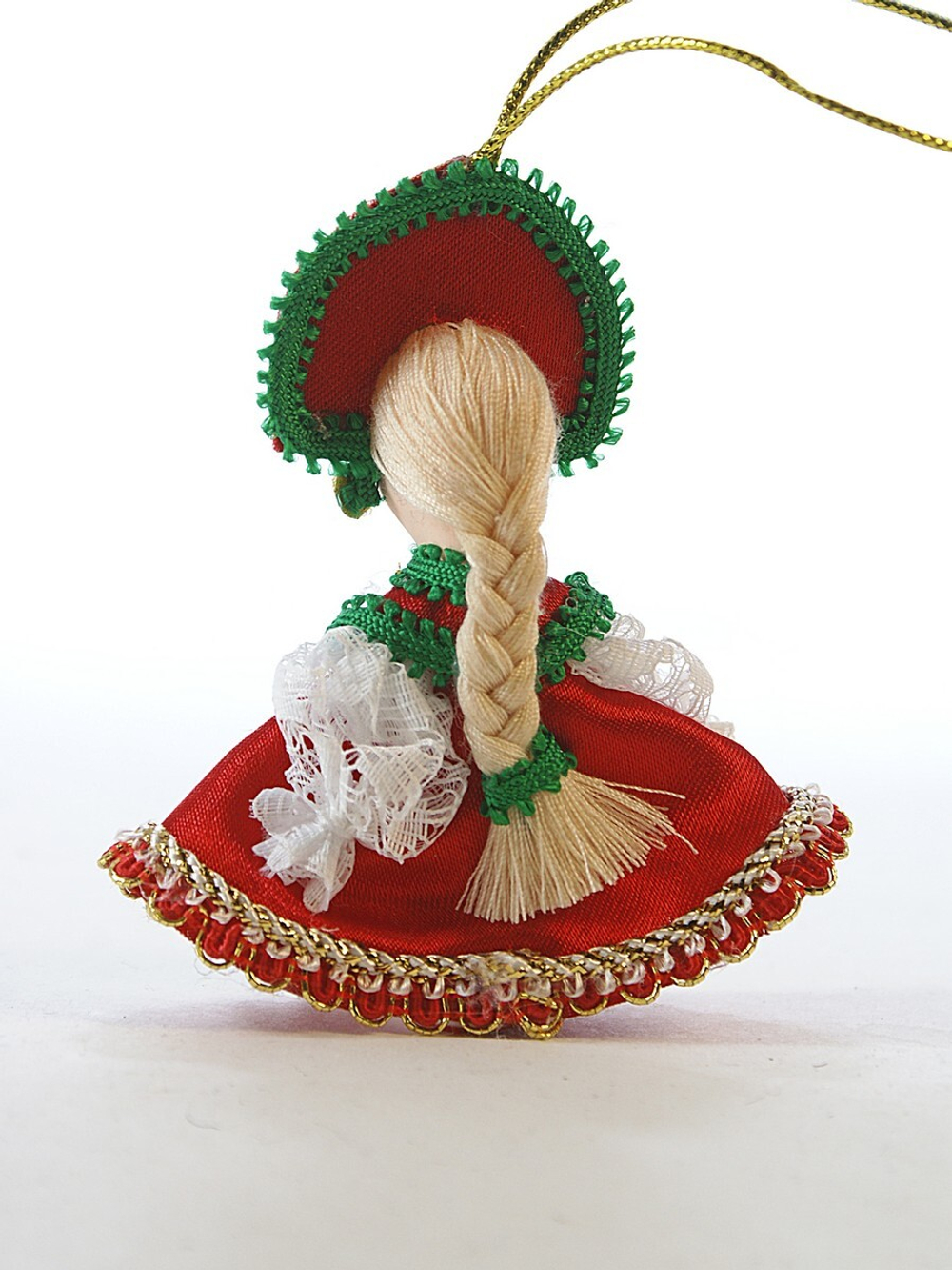 Кукла-подвеска Девочка в сарафанчике