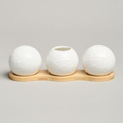 НАБОР ДЛЯ СПЕЦИЙ LEFARD "MUSE" 3 ПР. НА ДЕР.ПОДСТАВКЕ 20*6*6 СМ