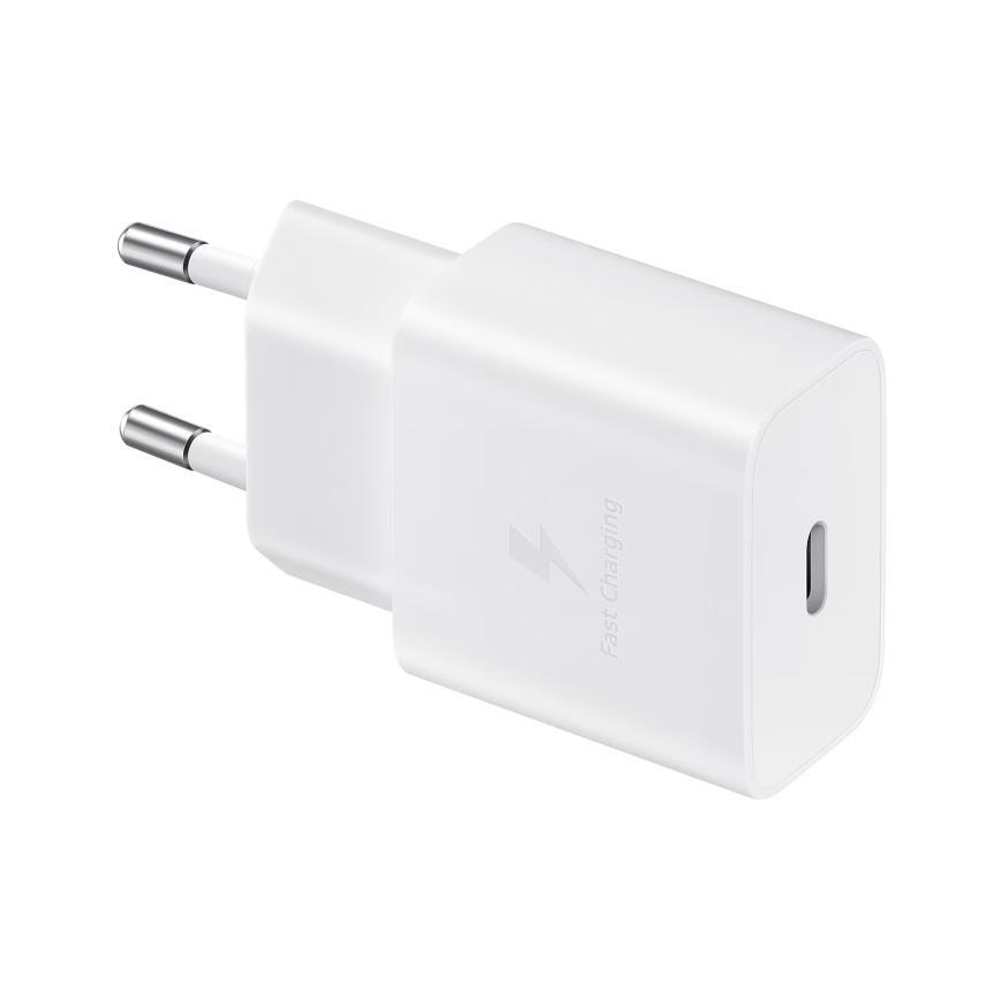 Сетевое зарядное устройство Samsung мощностью 15 Вт (USB-C) (EP-T1510), белый
