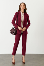 1804 Жакет женский (винный)